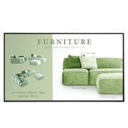 LG UHD Standard Signage, Front view with infill image, 55UM5N-H, thumbnail 1