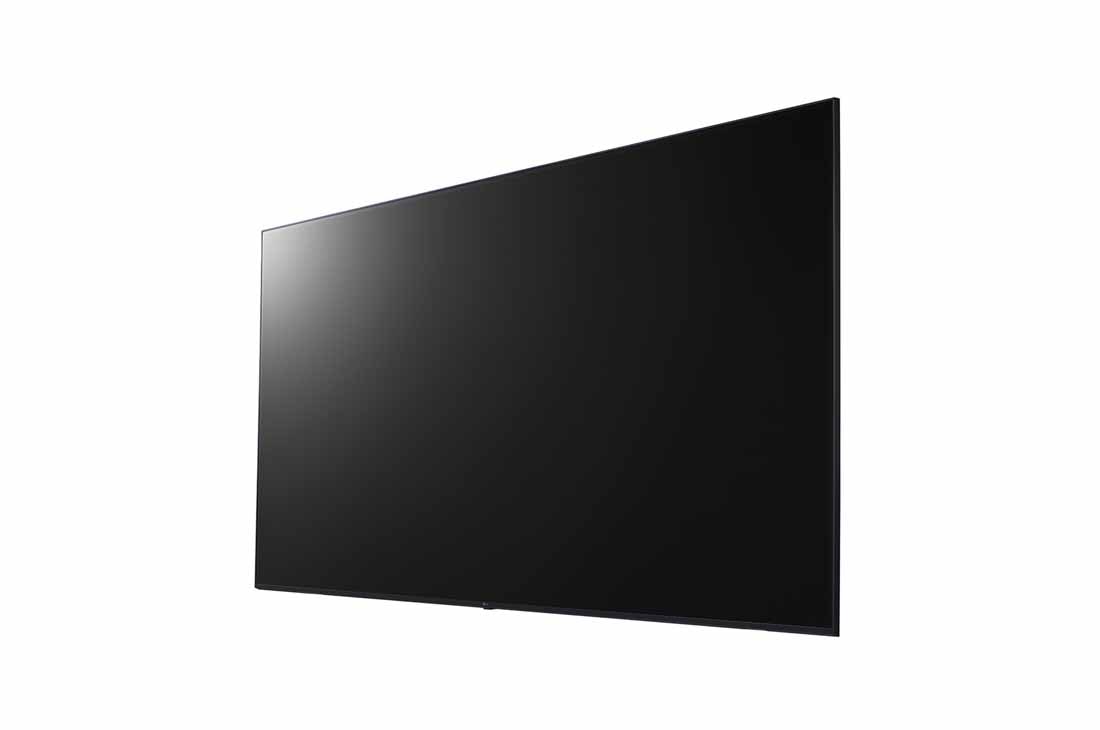 LG webOS UHD Signage, -45 degree side view, 86UL3J-N, thumbnail 4