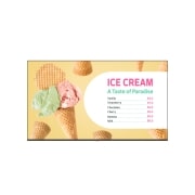 LG UHD TV Signage, Front view with infill image, 75UM340E (NA), thumbnail 1