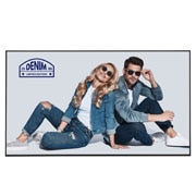 LG UHD Signage, Front view with infill image, 65UH5N-M, thumbnail 1