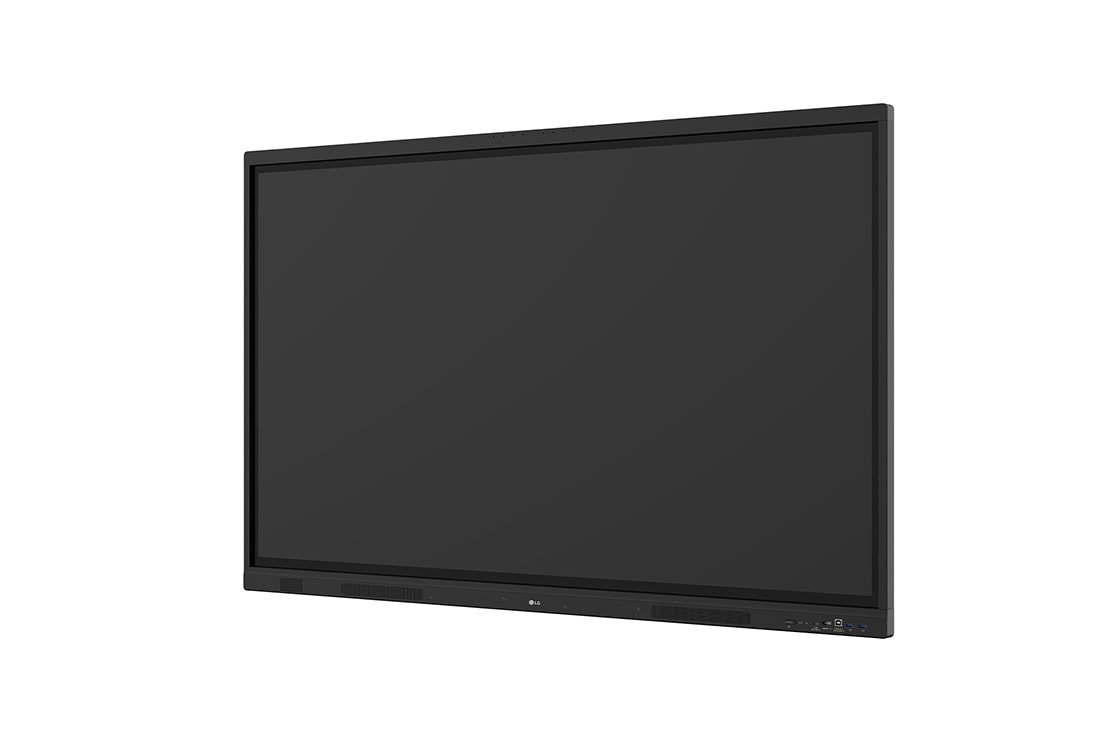 LG CreateBoard Standard, -45 degree side view, 55TR3DQ, thumbnail 3