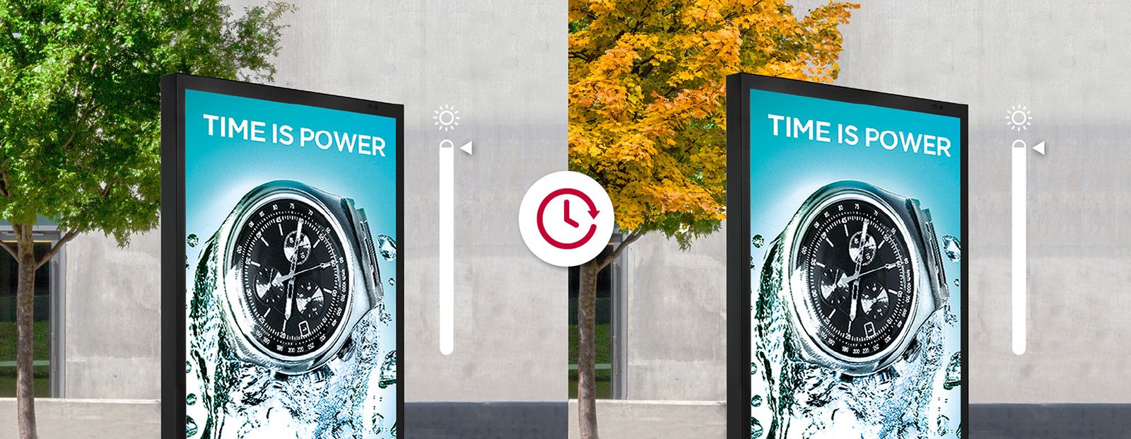 The XF3PS minimizes the change in the panel’s brightness over time.
