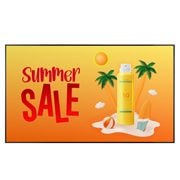 LG Open-frame Display, Front view with infill image, 75XF3PS-BP, thumbnail 1