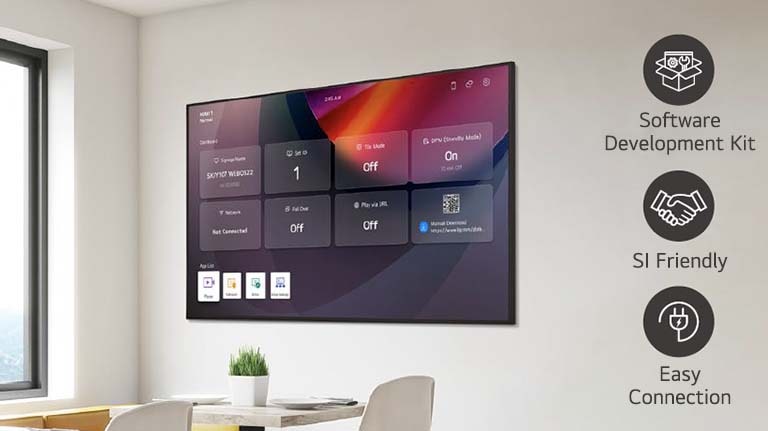 A number of tasks can be done at the same time with the intuitive UI.