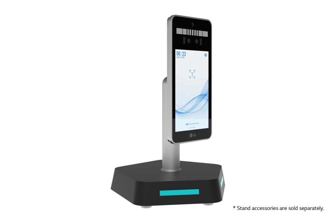 LG Thermal Sensing Terminal, +45 degree side view with table stand (* Stand accessories are sold separately.) , 8KC5PJ, thumbnail 5