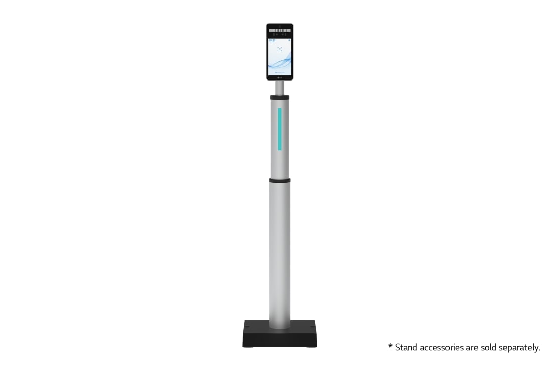 LG Thermal Sensing Terminal, Front view with floor stand (* Stand accessories are sold separately.), 8KC5PJ, thumbnail 7