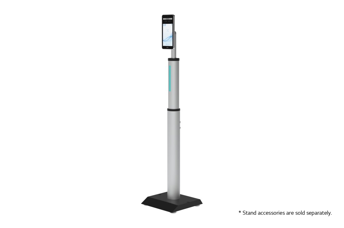 LG Thermal Sensing Terminal, -45 degree side view with floor stand (* Stand accessories are sold separately.), 8KC5PJ, thumbnail 8