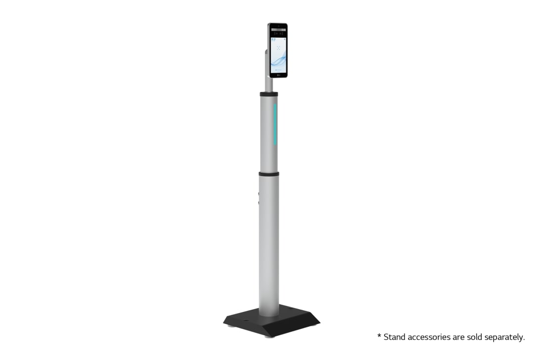 LG Thermal Sensing Terminal, +45 degree side view with floor stand (* Stand accessories are sold separately.), 8KC5PJ, thumbnail 10