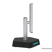 LG Thermal Sensing Terminal, +90 degree side view with table stand (* Stand accessories are sold separately.), 8KC5PJ, thumbnail 6