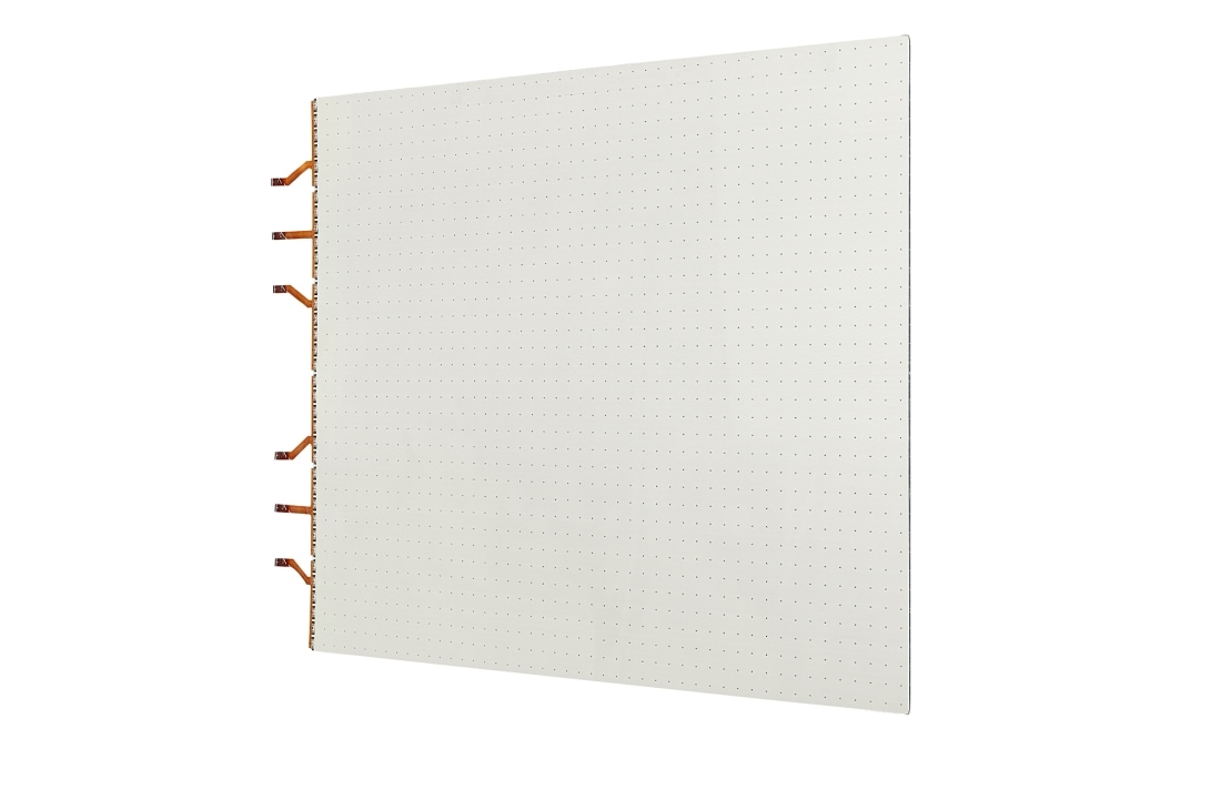 LG Transparent LED Film with a Smaller LED Package Size, -45 degree side view, LTAK140-GV, thumbnail 2