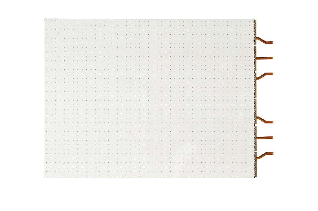 LG Transparent LED Film with a Smaller LED Package Size, Rear view, LTAK140-GV, thumbnail 5