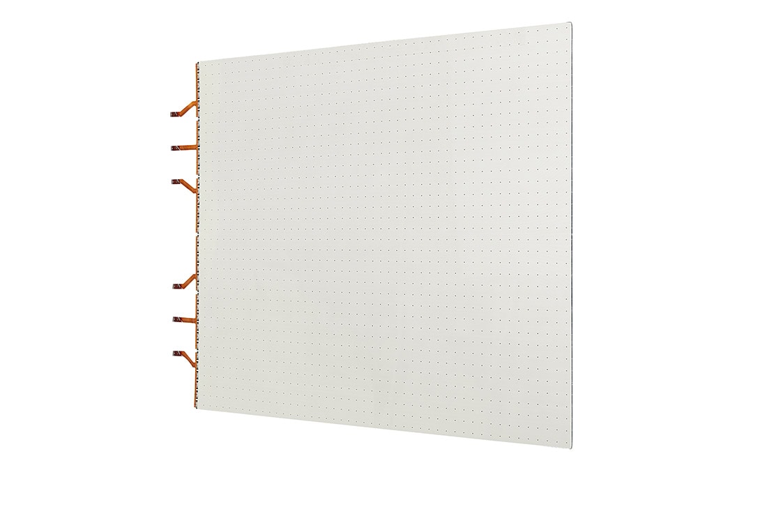 LG Transparent LED Film, -45 degree side view, LTAK140-GU, thumbnail 2