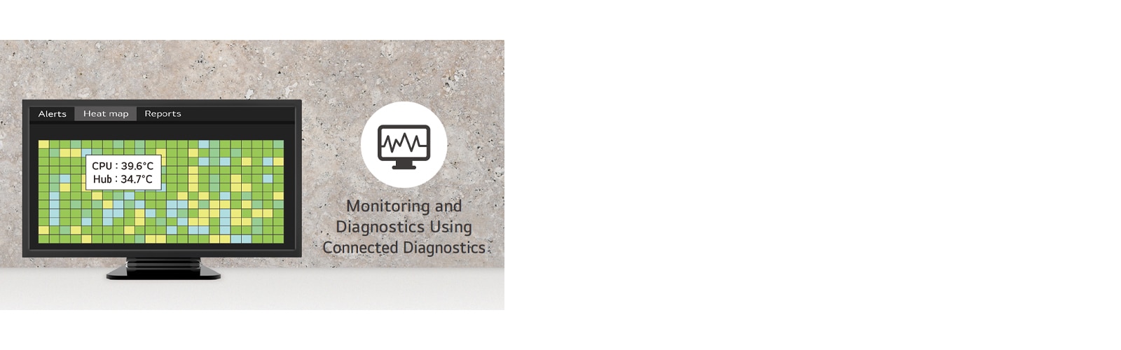 The Megapixel HELIOS LED Processing Platform provides access to features such as monitoring and diagnostics using connected systems.