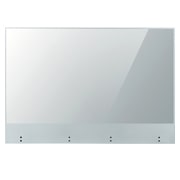 LG Transparent OLED Touch Signage, Front view, 55EW5TK-A, thumbnail 2