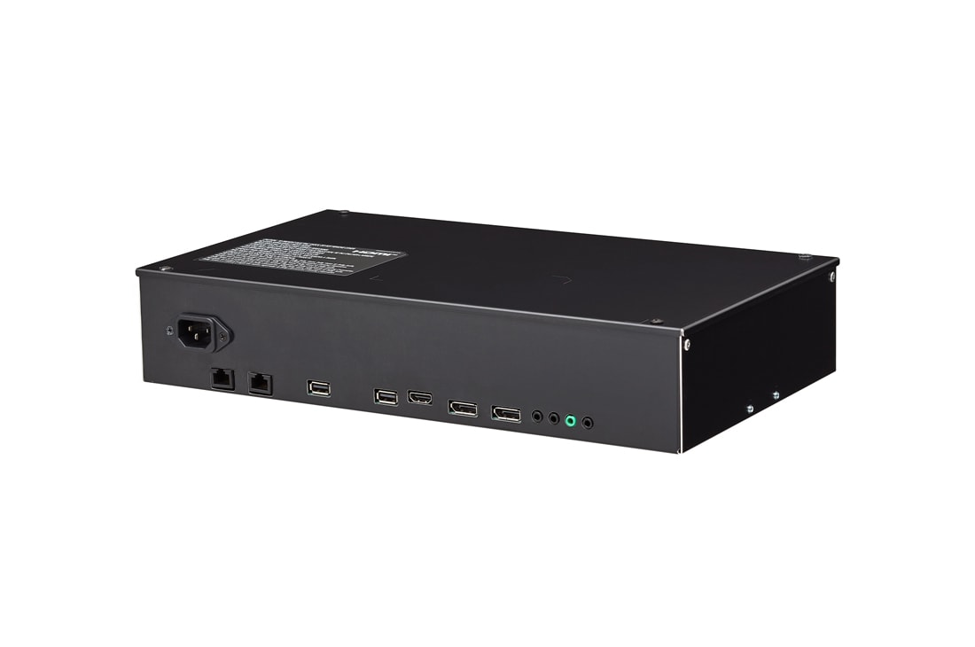 LG Transparent OLED, -45 degree side view of set-top box, 55EW5P-M, thumbnail 13