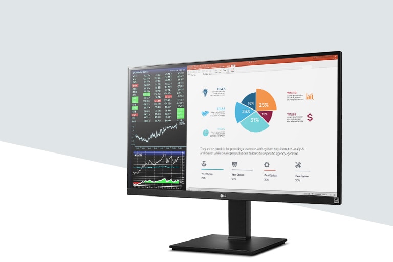 4K UHD Monitor image with Detailed inscreen.