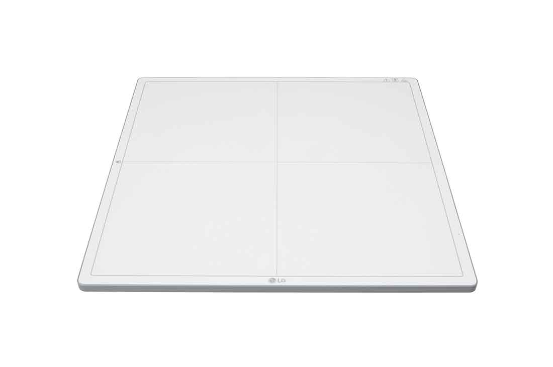 LG 17 x 17-inch Wireless/ Wired Digital X-ray Detctor, Top View, 17HK701G-W, thumbnail 4