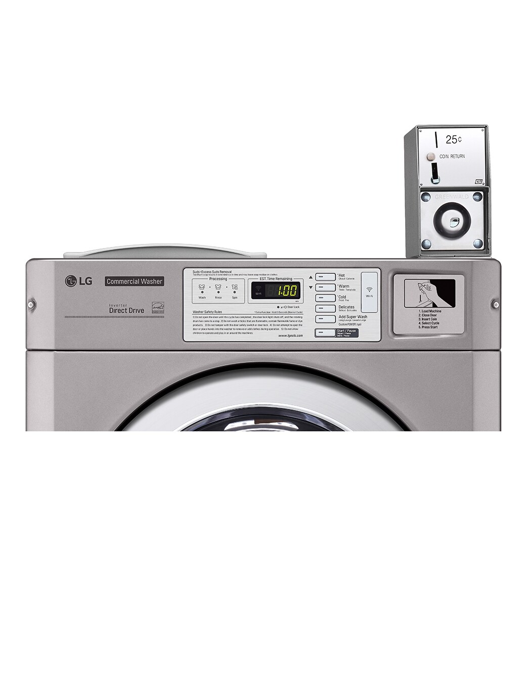 LG GIANT WASHER 3.7 cu.ft Standard Capacity Frontload Washer LG