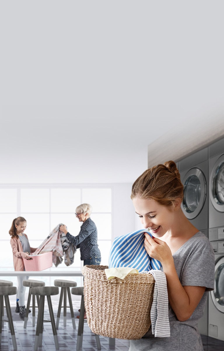 Lg titanium on sale washer and dryer