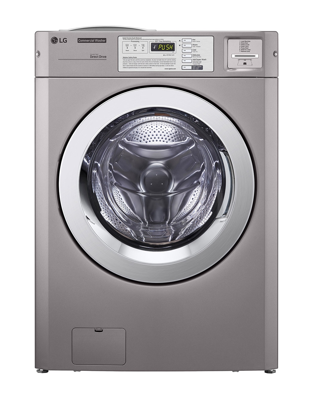 LG TITAN WASHER 5.2 cu.ft Large Capacity Frontload Washer LG