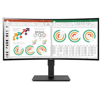 LG Moniteur incurvé UltraWide™ QHD+ de 37,5 po 21:9 (3840x1600