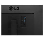 LG 34'' UltraWide™ QHD Curved Monitor, Close-up view of ports, 34BN77C, thumbnail 8