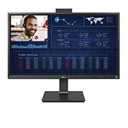 LG 27'' Full HD All-in-One Thin Client, front view, 27CN650N, thumbnail 2