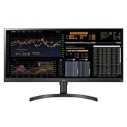 LG 34'' UltraWide™ All-in-One Thin Client, front view, 34CN650N, thumbnail 1