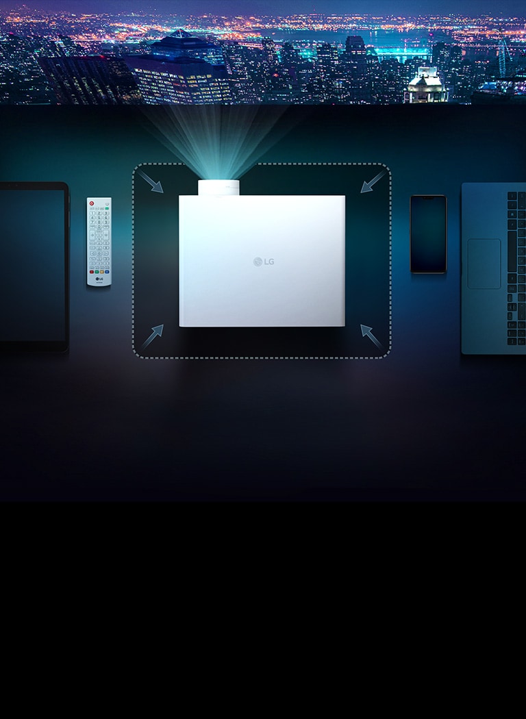 The Smallest 4K 5,000 ANSI Projector : Perfectly Compact Size