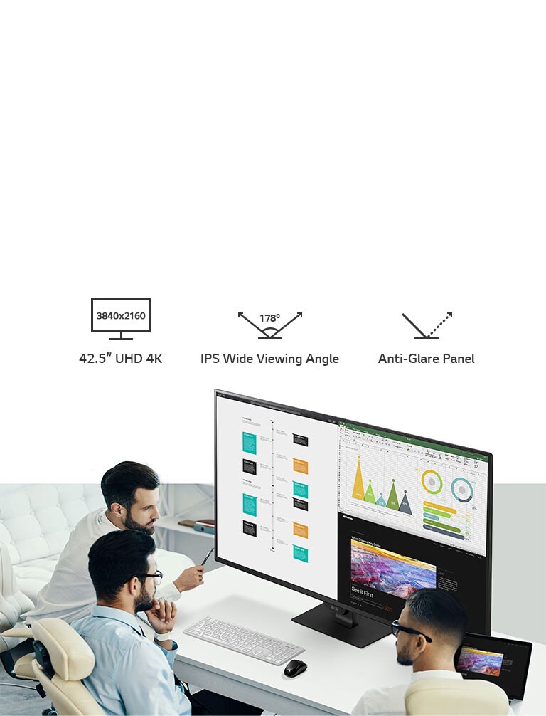 LG 43BN70U: 42.5-inch 4K UHD IPS Monitor | LG Global Business