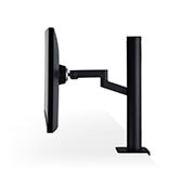 LG 27'' QHD Ergo IPS Monitor with USB Type-C™, Side View Up, 27QN880, thumbnail 4