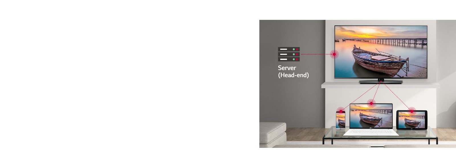 A TV is featuring Soft AP, which is a "virtual" Wi-Fi feature, to other devices.