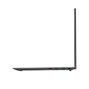 LG gram 15'' Ultra-lightweight with FHD IPS Anti glare Display and Intel® Evo 13th Gen. Processors, Left side view and cover open, 15Z90R, thumbnail 11