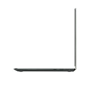 LG gram 2in1 Ultra-Lightweight with 14” 16:10 Anti-glare Display and Intel® Evo 13th Gen. Processors, Right side view with the cover open, 14T90R, thumbnail 9