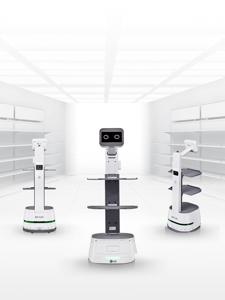LG CLOi CarryBot from various angles	
