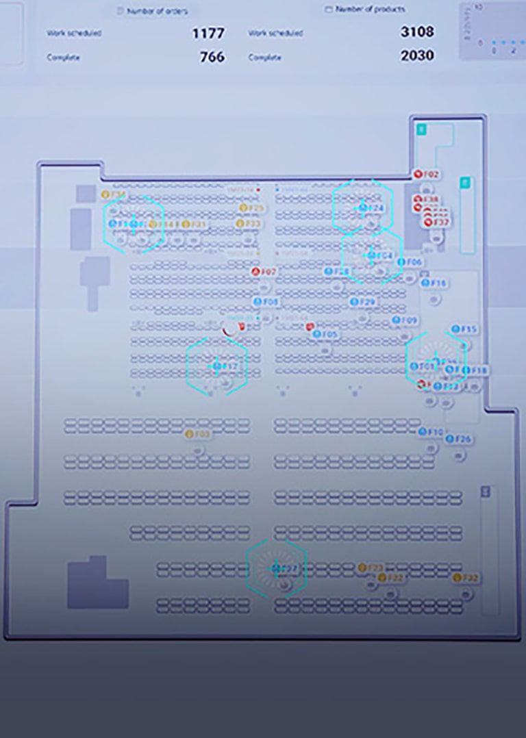 You can monitor the location of AMRs.	