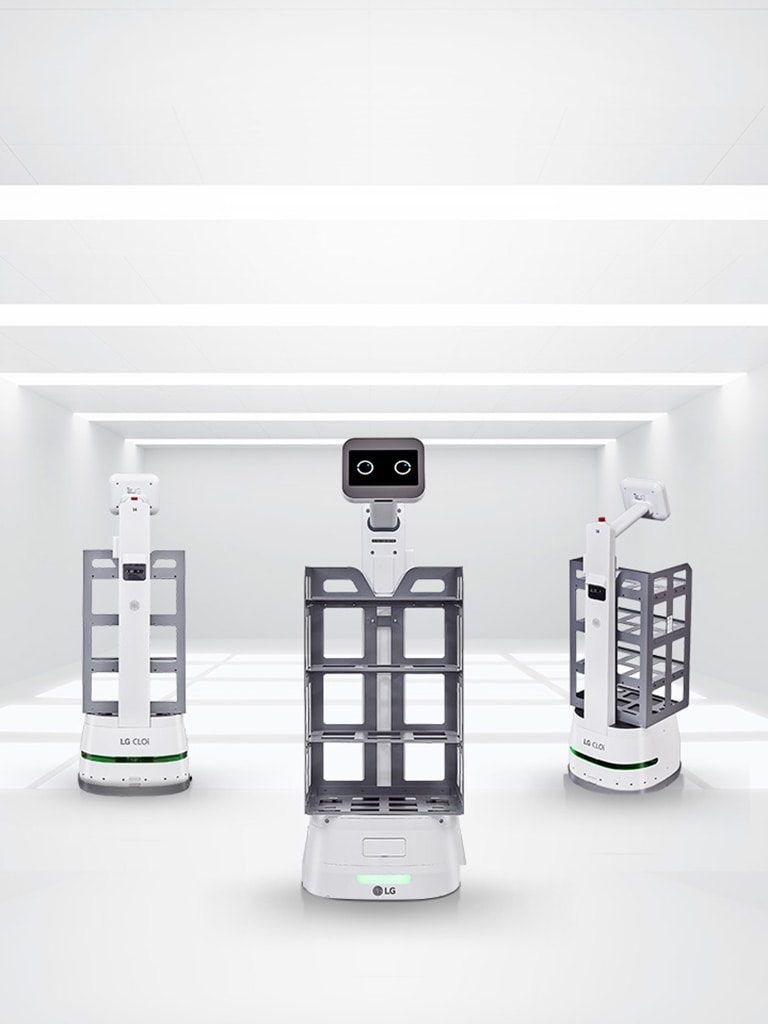 LG CLOi CarryBot from various angles	