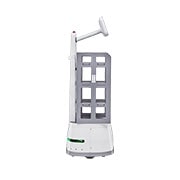 LG CLOi CarryBot that increase work efficiency, left side view, LDLAXBT10, thumbnail 3