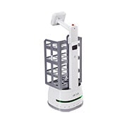 LG CLOi CarryBot that increase work efficiency, -30 degree right rear view, LDLAXBT10, thumbnail 5