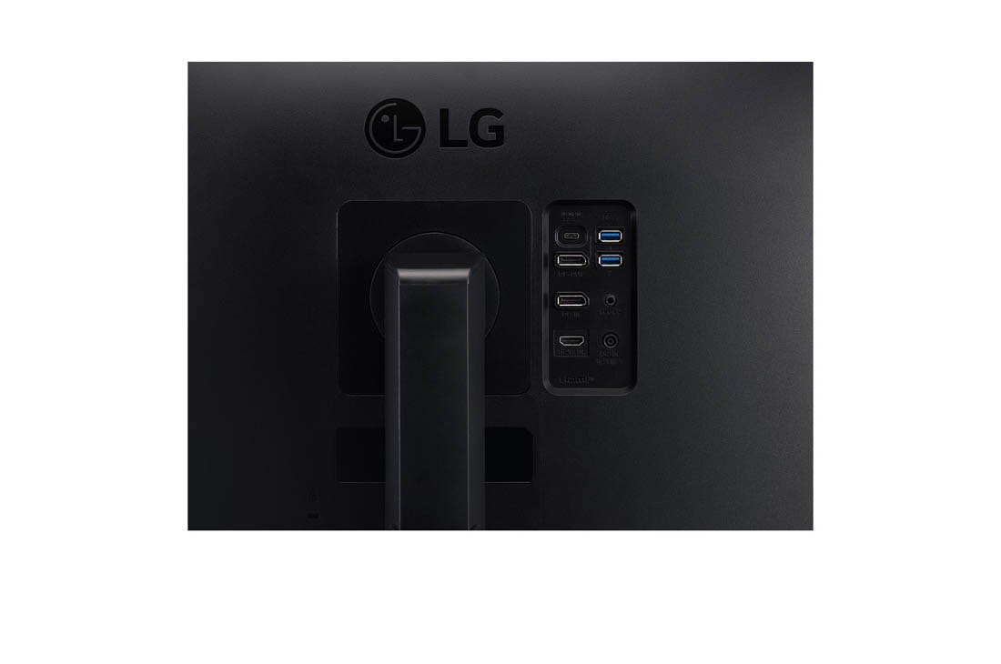 LG 23.8'' QHD IPS Monitor with Daisy Chain and USB Type-C™, close-up view of ports, 24BP75Q, thumbnail 8