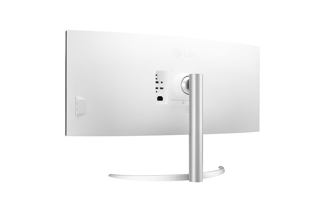 LG 39.7'' Curved UltraWide® 5K2K Nano IPS Monitor with Thunderbolt™ 4 Connectivity, rear perspective view, 40BP95C, thumbnail 7