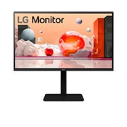 LG 27” Full HD IPS Monitor, front view, 27BA550, thumbnail 1
