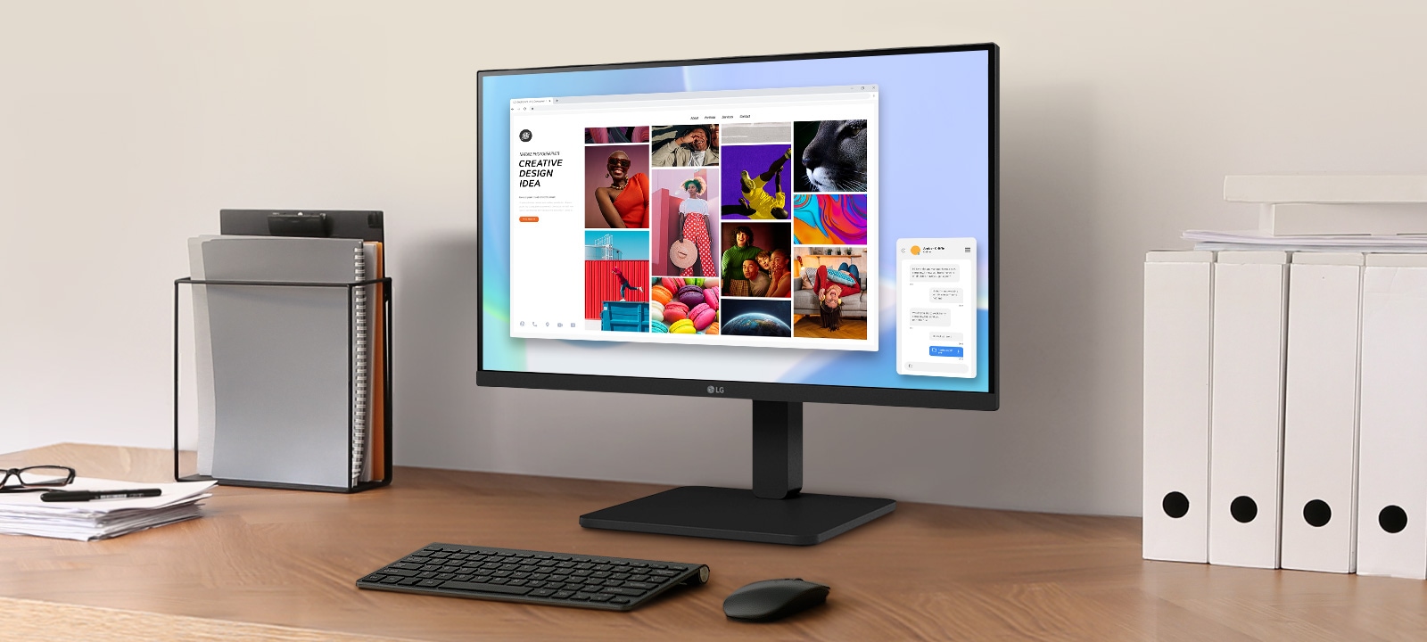 LG 24BA450: 24” Full HD IPS Monitor | LG Global Business
