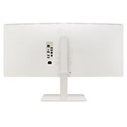 LG 38'' UltraWide™ QHD+ (3840x1600) Curved monitor, rear view, 38BR85QC, thumbnail 6