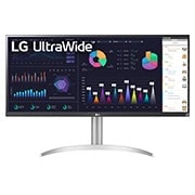 LG 34'' 21:9 UltraWide™ Full HD IPS Monitor with AMD FreeSync™, front view, 34BQ650, thumbnail 1