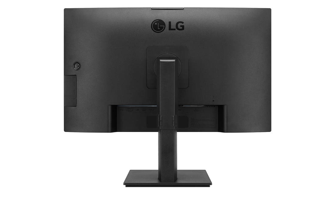 LG 27-inch QHD (2560x1440) IPS Monitor with Built-in Webcam & Mic, rear view, 27BQ75QC, thumbnail 10