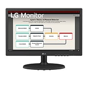 LG 18.5” HD Monitor, Front view, 19BA300, thumbnail 1