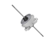 LG Fan motor with a star-shaped housing and central shaft (30–45W)