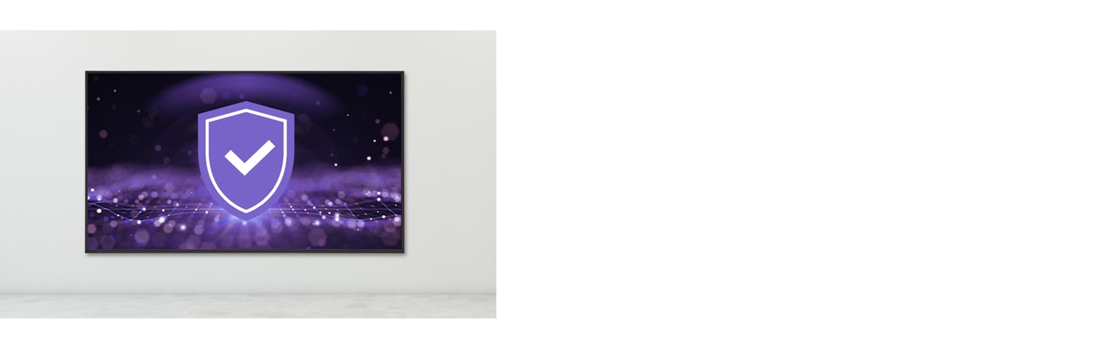 An image represents the Security Monitoring feature of the LG ConnectedCare solution.