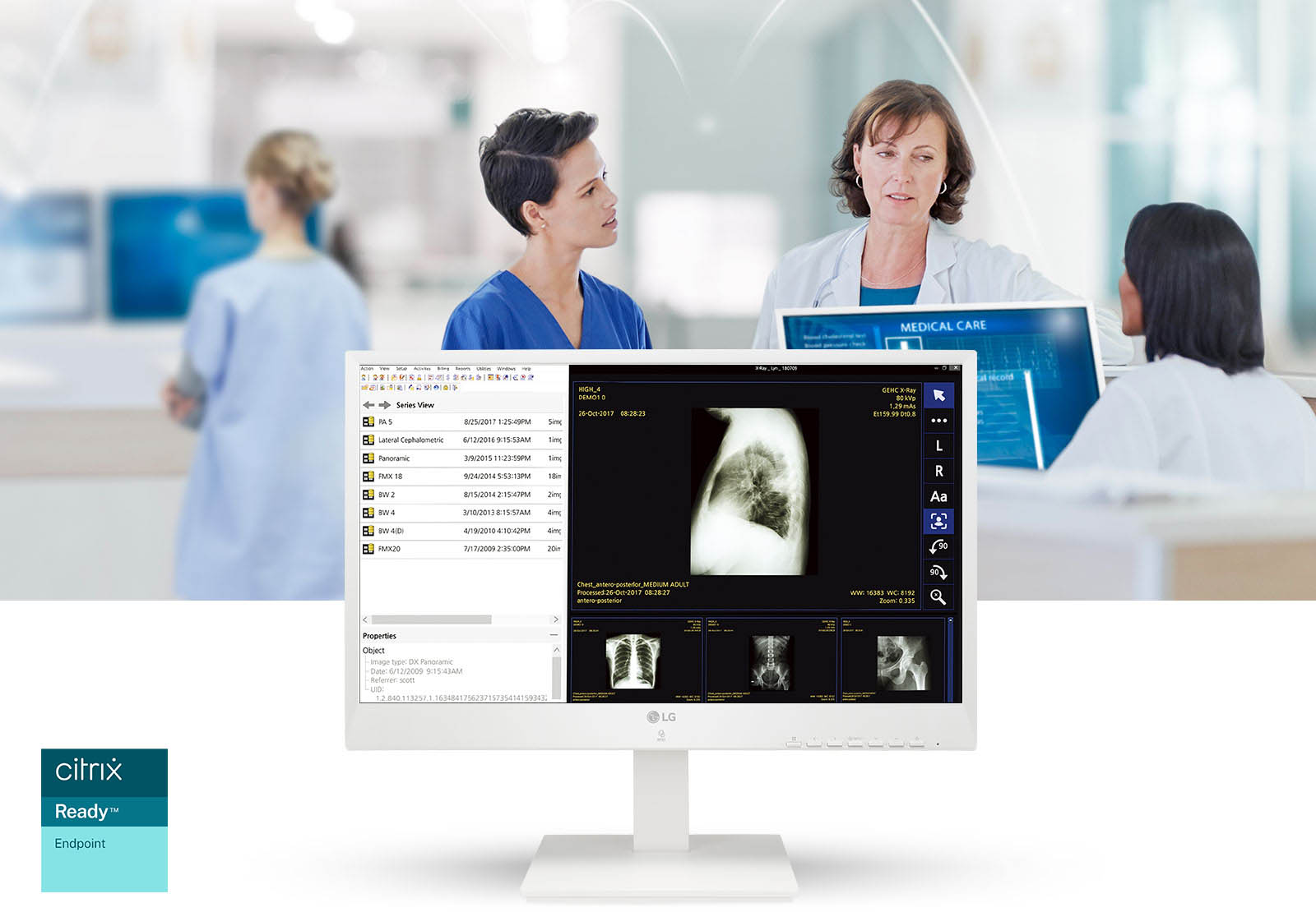 lg thin client for medical facilities providing with an easy and secured healthcare experience 